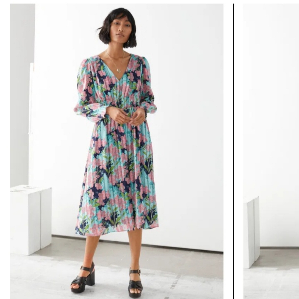 & Other Stories Midi Dress